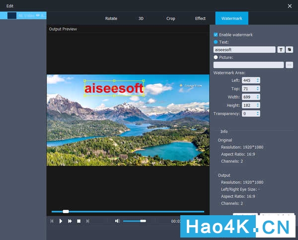 Aiseesoft 4k Converter 9 2 8 – 4k Video Converter