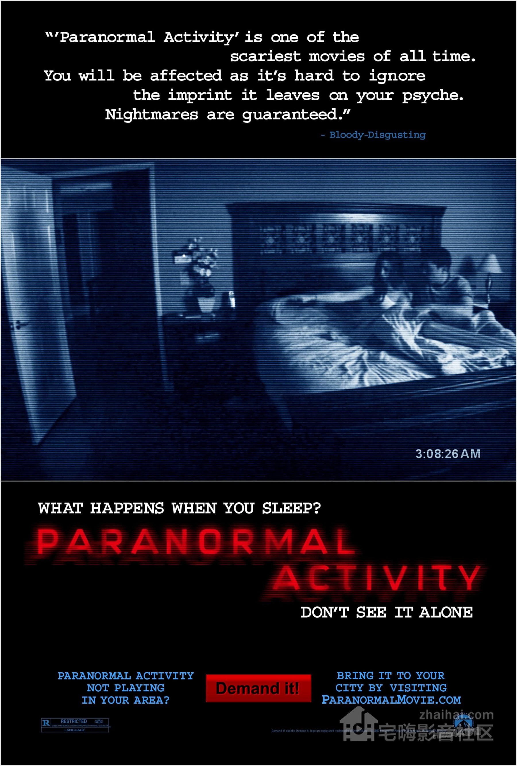 鶯Ӱʵ¼ Paranormal Activity (2007).jpg