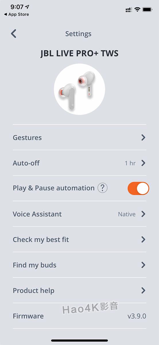 JBL Ƴ Live PRO+ TWS Լĸ߽ͺţ䱸ʽ֮⣬߳磬 My JBL Headphones App ֻ App 趨ֹܶ÷㡣