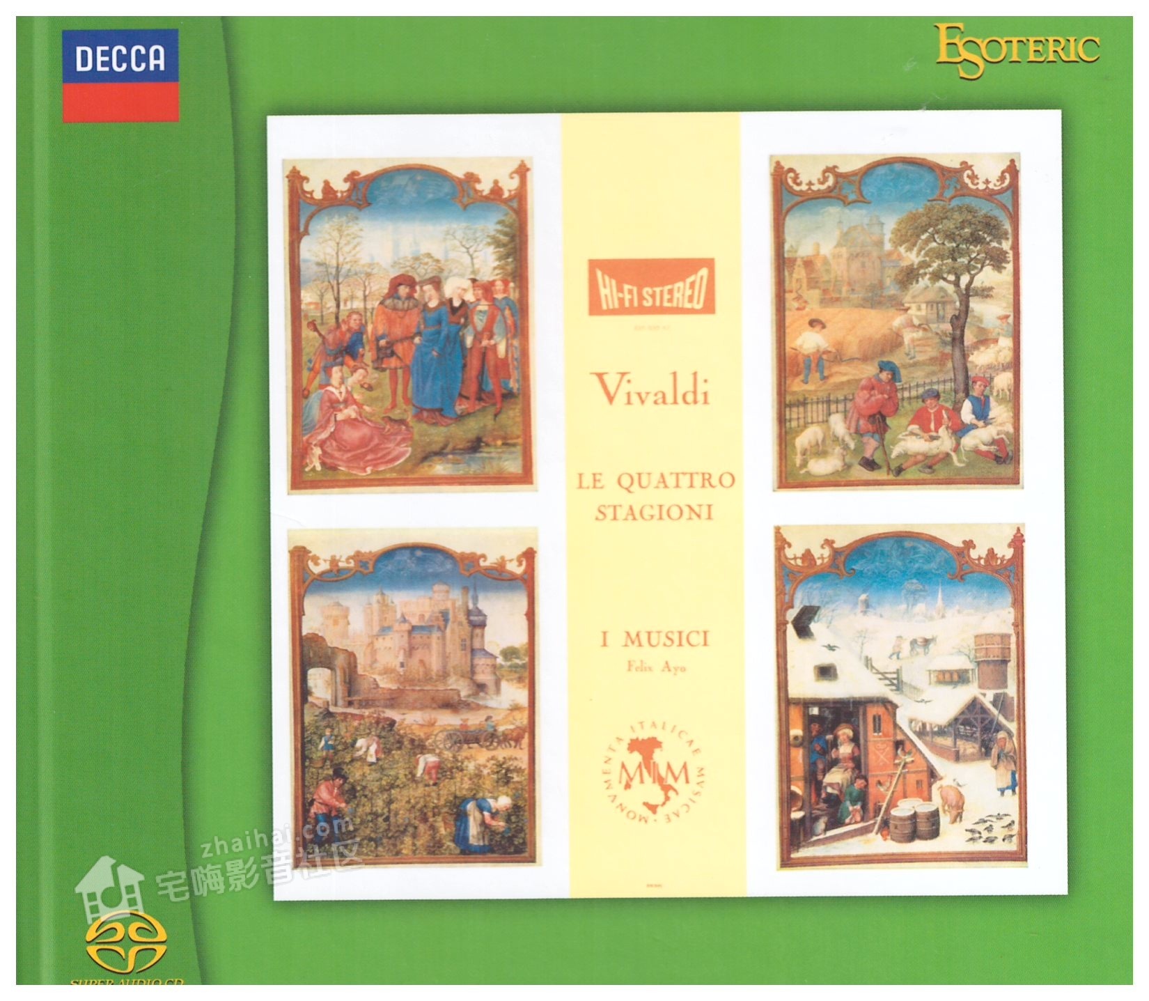 Vivaldi_Le Quattro Stagione - Felix Ayo  I Musici 1959 [2021 Esoteric]-folder.jpeg